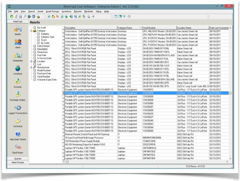 Asset Tracking Software - WiseTrack